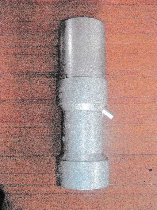 上部はステンレスパイプ100φ フィルター内蔵タイプ新型 上部はステンレスパイプ100φ フィルター内蔵タイプ新型